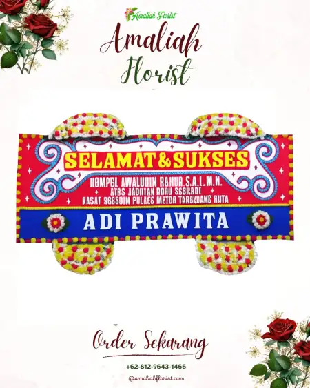Papan Bunga Ucapan Selamat Ibu