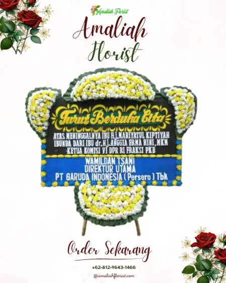 Papan Bunga Duka Ibu